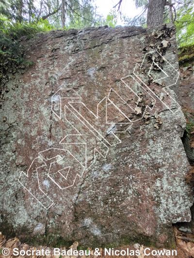 photo of Mur d'échauffement from Québec: Mont Rigaud