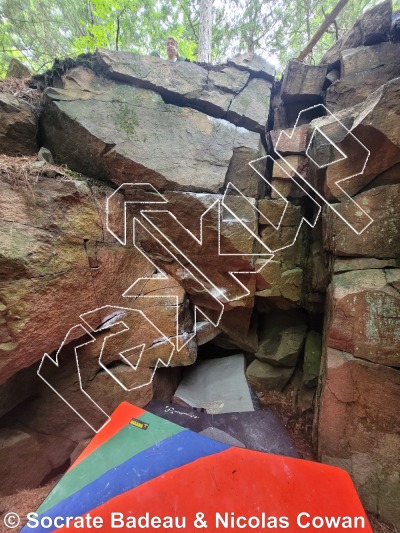 photo of Paroi ouest from Québec: Mont Rigaud