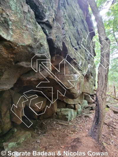 photo of Paroi ouest from Québec: Mont Rigaud