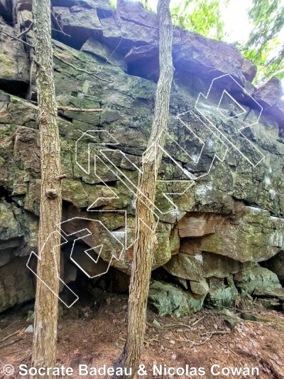 photo of Paroi ouest from Québec: Mont Rigaud