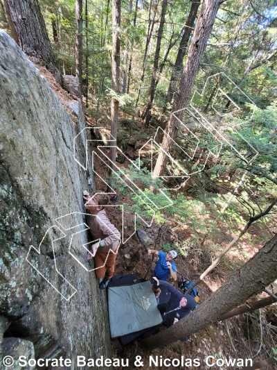 photo of Mur Sous-bois from Québec: Mont Rigaud