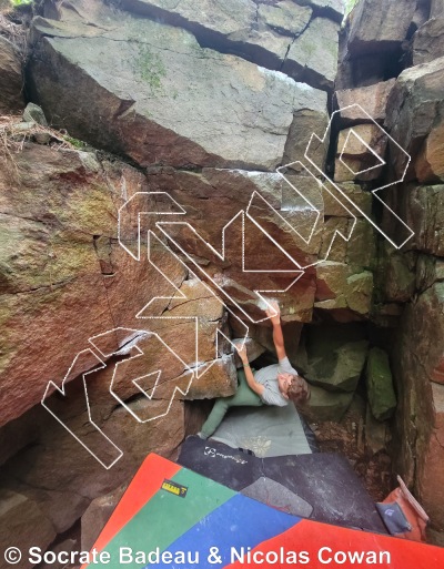 photo of Paroi ouest from Québec: Mont Rigaud