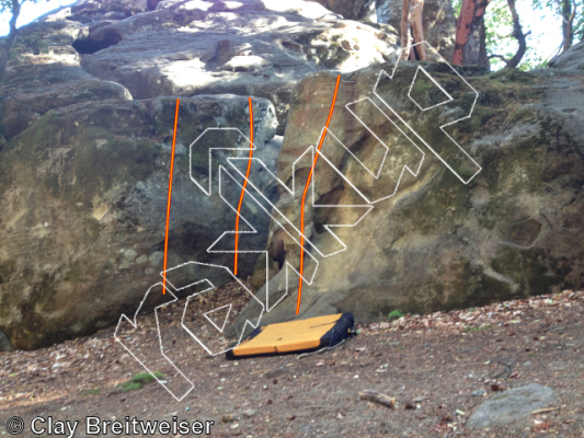 photo of Indian Rock Boulders from Castle Rock Bouldering
