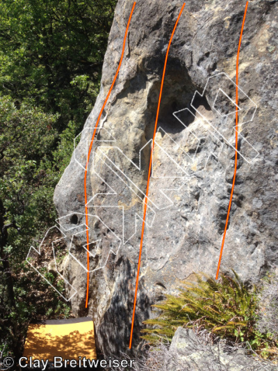 photo of Abu Nidal Cranks a Rad, V2  at The Klinghoffers from Castle Rock Bouldering