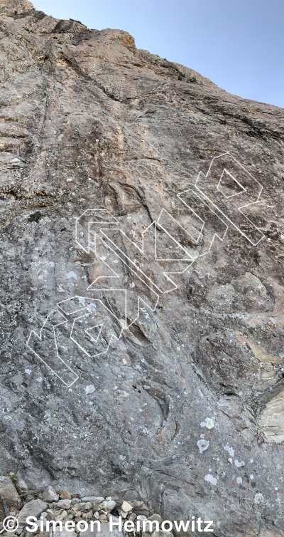 photo of Comino de la Corona, 5.10- ★★★ at  Upper Quiote Wall from Mexico: Peña de Bernal