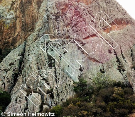 photo of Corrugated Roof Area (Lower Wall) from Mexico: Peña de Bernal