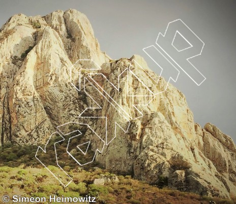 photo of Wings of the Wind, 5.10  at La Peña Gorda Buttress from Mexico: Peña de Bernal