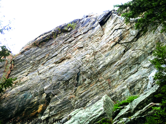 photo of Self Serve, 5.10d ★★ at Convenience Cliff from Clear Creek Canyon