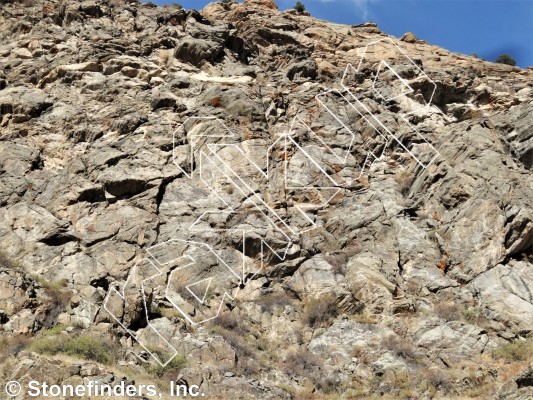 photo of Death Valley from Clear Creek Canyon