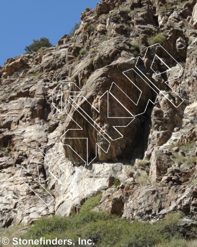 photo of Dog House from Clear Creek Canyon