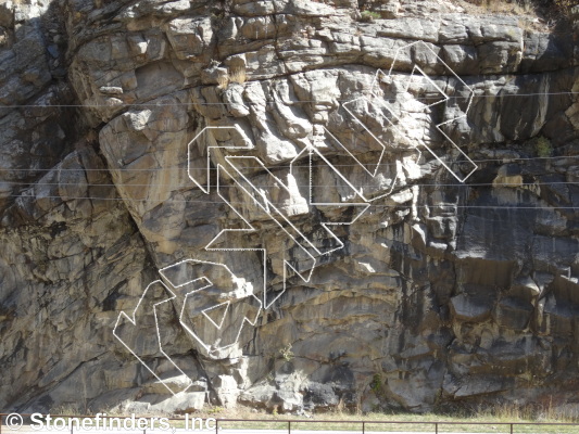 photo of Fiscal Cliff from Clear Creek Canyon