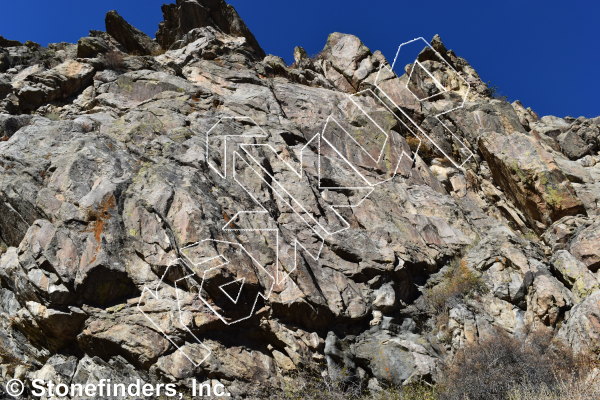 photo of Live Action Wall from Clear Creek Canyon