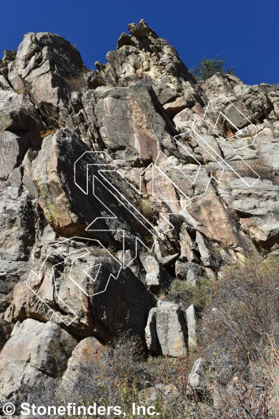 photo of Live Action Wall from Clear Creek Canyon