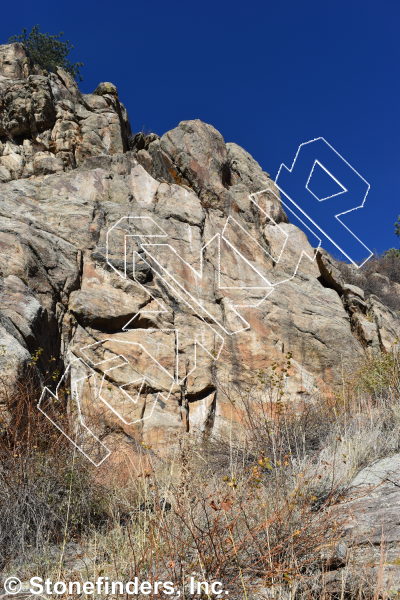 photo of Live Action Wall from Clear Creek Canyon