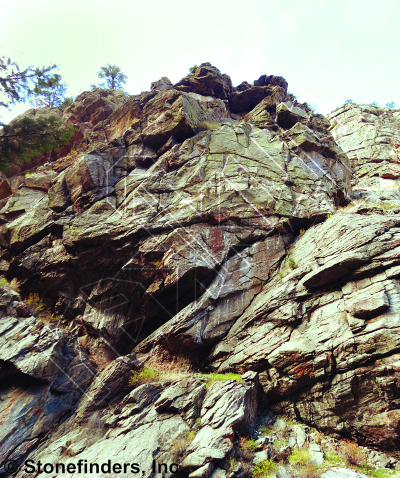 photo of Vagini, 5.10c ★★ at Low Wire from Clear Creek Canyon