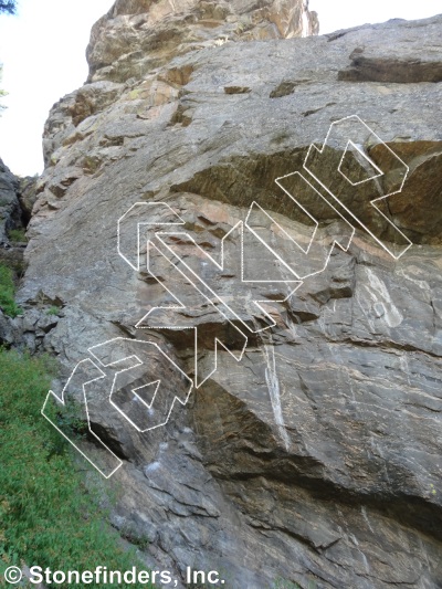 photo of Ape Index, 5.13d ★★ at Monkey House from Clear Creek Canyon