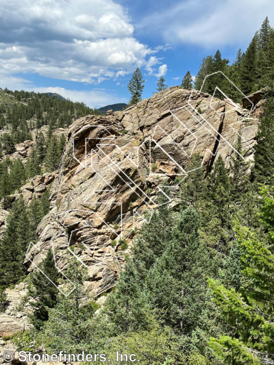 photo of Jacks Yellow Jacket, 5.9 ★ at Nest from Clear Creek Canyon