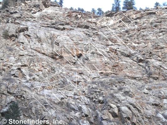 photo of Other Critters Wall from Clear Creek Canyon