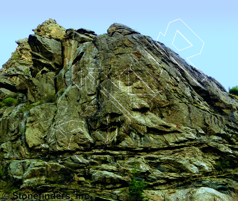 photo of Play Pen from Clear Creek Canyon