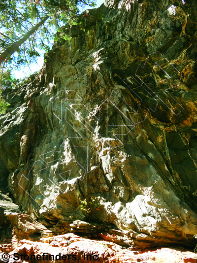 photo of Shine, 5.14a ★★★ at Primo Wall from Clear Creek Canyon