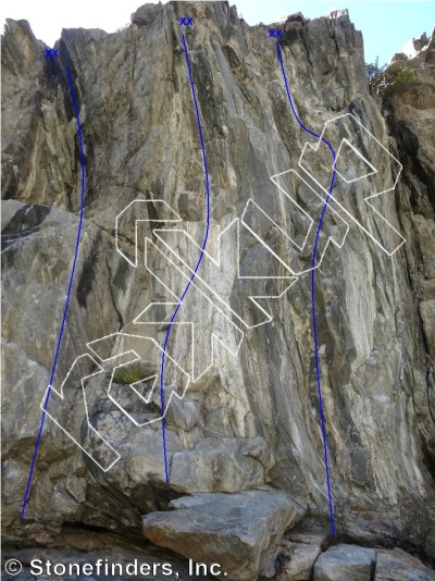 photo of Moving Out, 5.12b ★★ at Primo Wall from Clear Creek Canyon