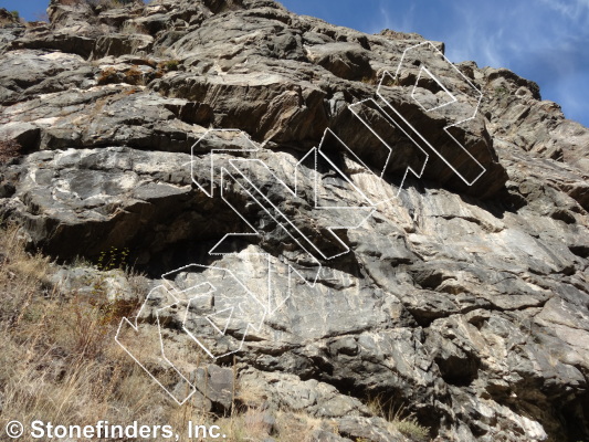 photo of Rabbit Hole from Clear Creek Canyon