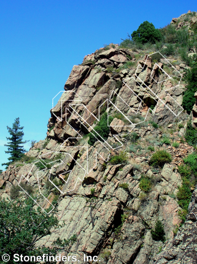 photo of Jericho - Tiers of Zion from Clear Creek Canyon