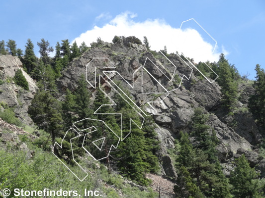 photo of Upper Tier - Tiers of Zion from Clear Creek Canyon