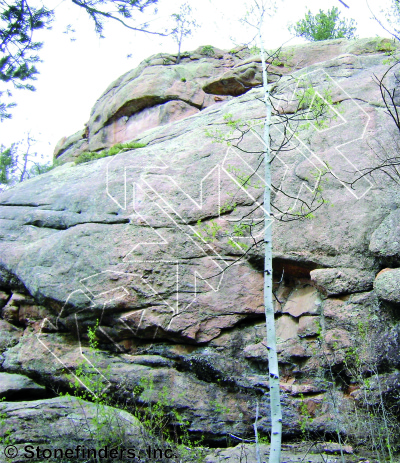 photo of No Parking Rocks from Devil's Head Climbing