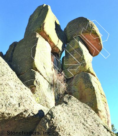photo of Lift, 5.11a ★★★ at The Rook from Devil's Head Climbing