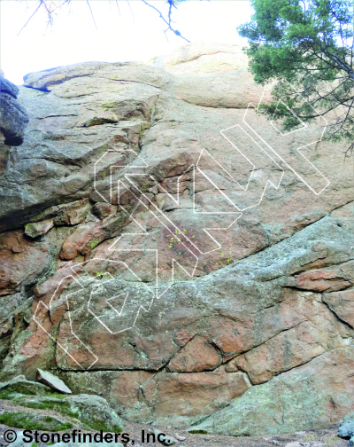 photo of Wired Branch, 5.11d ★★★ at Bonsai Wall from Devil's Head Climbing