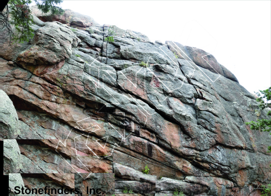 photo of Thy Drill Be Done, 5.9+ ★★ at Supplicants Wall from Devil's Head Climbing