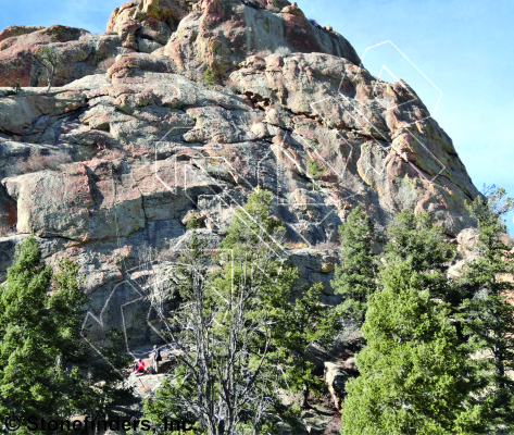 photo of Wimpy's Burger Stand, 5.6+ ★★★ at Slabulous from Devil's Head Climbing