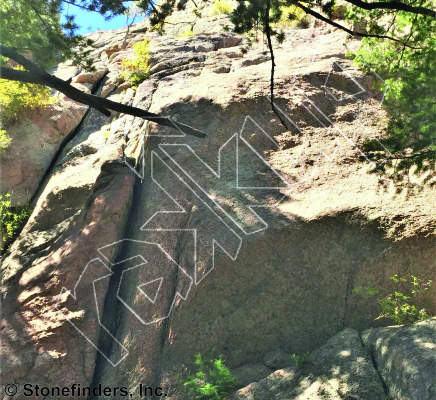photo of Devil's Head Rock from Devil's Head Climbing