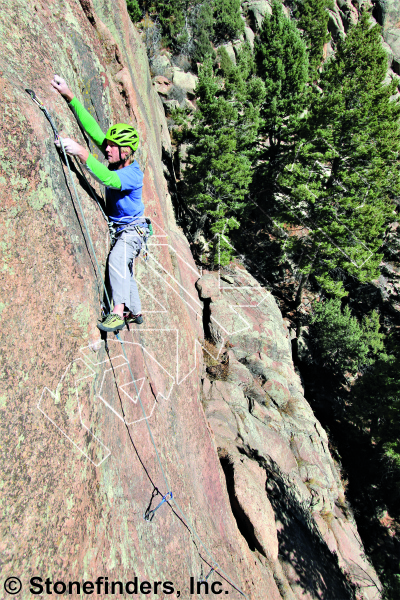photo of Size Matters, 5.11a ★★★ at Recovery Wall from Devil's Head Climbing