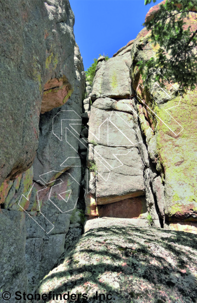 photo of Mr. Robot, 5.9+ ★★★ at The Icebox from Devil's Head Climbing
