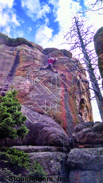 photo of Better Be Something Special, 5.10b ★★ at Tribute Wall from Devil's Head Climbing