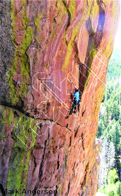 photo of Eclipse Corridor from Devil's Head Climbing