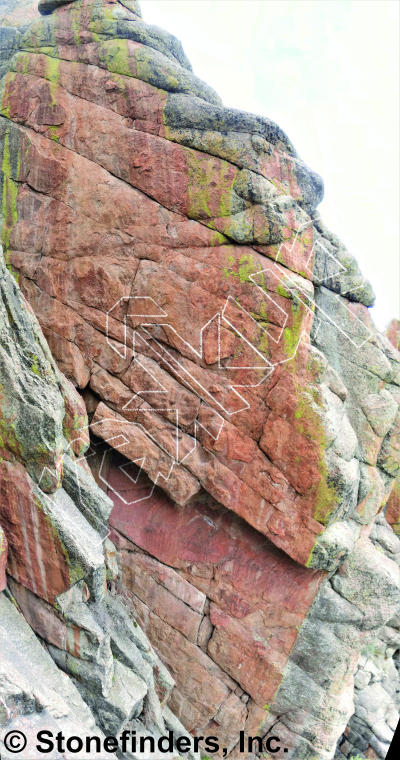 photo of Sliced And Diced, 5.13b ★★★★ at Switchblade from Devil's Head Climbing
