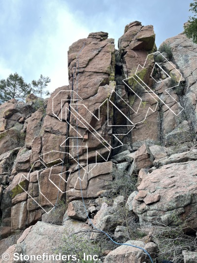 photo of The Brewery from Devil's Head Climbing