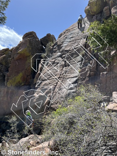 photo of The Brewery from Devil's Head Climbing