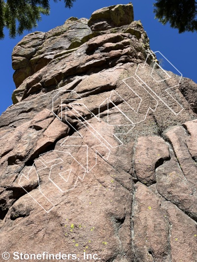 photo of The Brewery from Devil's Head Climbing
