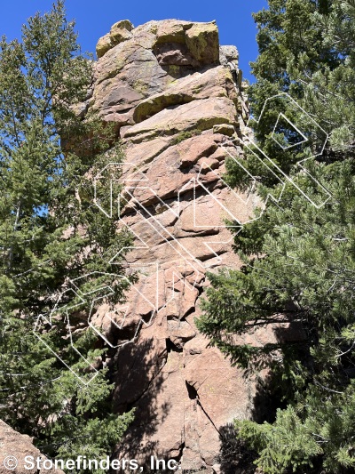 photo of The Brewery from Devil's Head Climbing