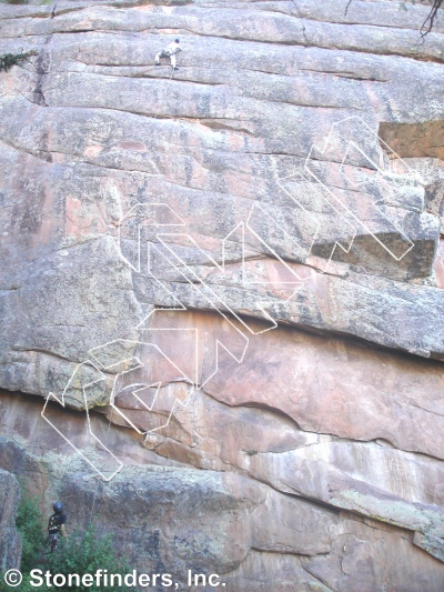 photo of File Drawer, 5.12b ★★★★★ at Crimpfest from Devil's Head Climbing