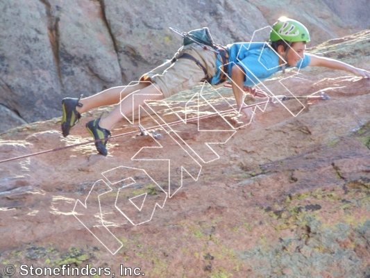 photo of Like Father Like Son , 5.12d ★★★★ at Passageway Wall from Devil's Head Climbing