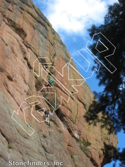 photo of The Bends, 5.11c ★★★★★ at Main Wall from Devil's Head Climbing