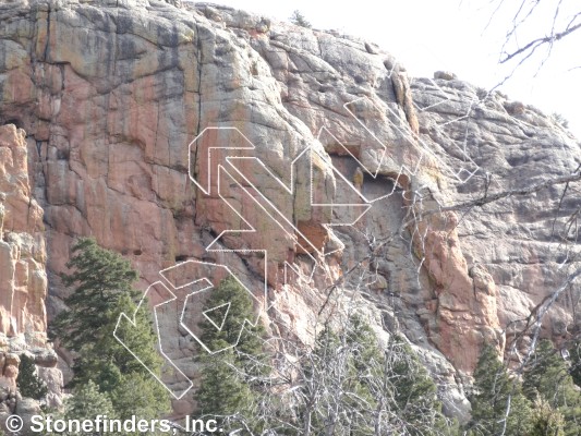 photo of South Platte Sampler , 5.12a ★★★ at Gap Wall from Devil's Head Climbing
