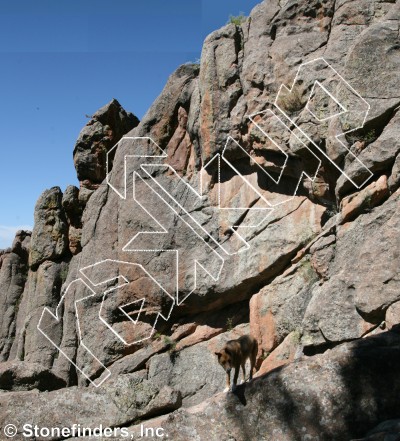 photo of Mirror Wall from Devil's Head Climbing