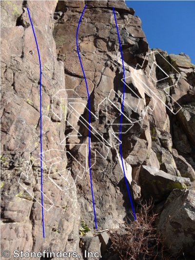 photo of The Resolution, 5.11c ★★★ at Winterfest Area from North Table Mountain Climbing