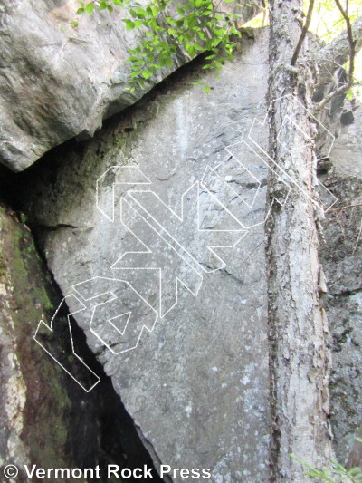 photo of Booty Wall from Vermont Rock